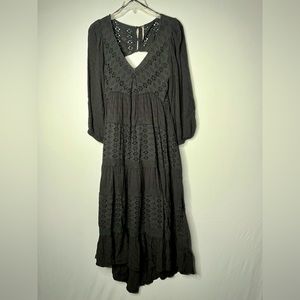 Free People BOHO dress with pockets!